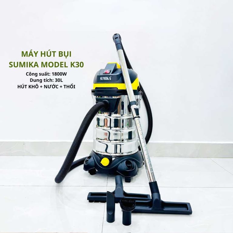 MÁY HÚT BỤI CÔNG NGHIỆP SUMIKA. MODEL: K30