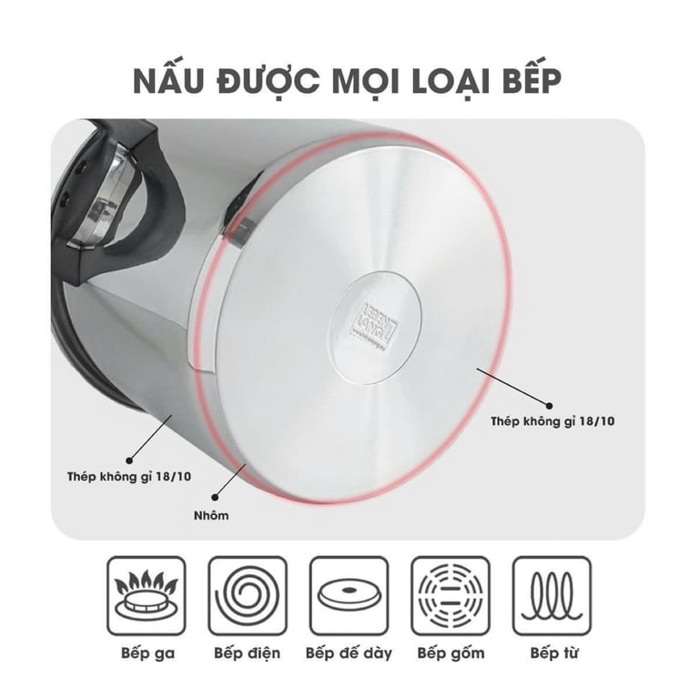 Nồi áp suất lebenlang LBL0909 5.5L Đường kính 21cm