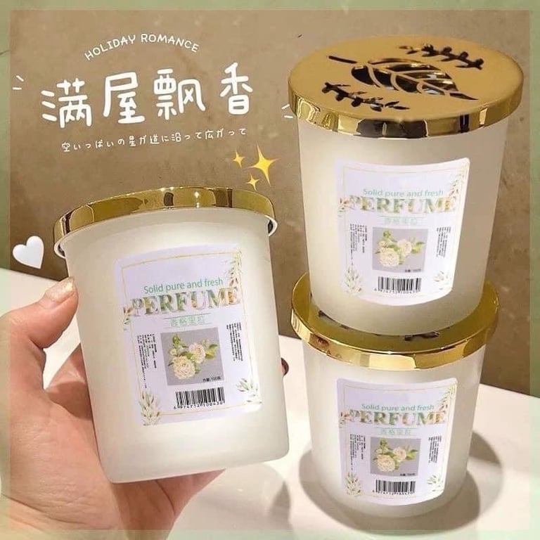 set 3 lọ SÁP 𝗧𝗛𝗢̛𝗠 𝗣𝗛𝗢̀𝗡𝗚 PERFUME