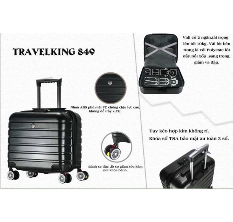 VALI TRAVEL KING 16inch