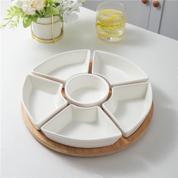 Bộ bát hoa mặt trời nhỏ 30cm