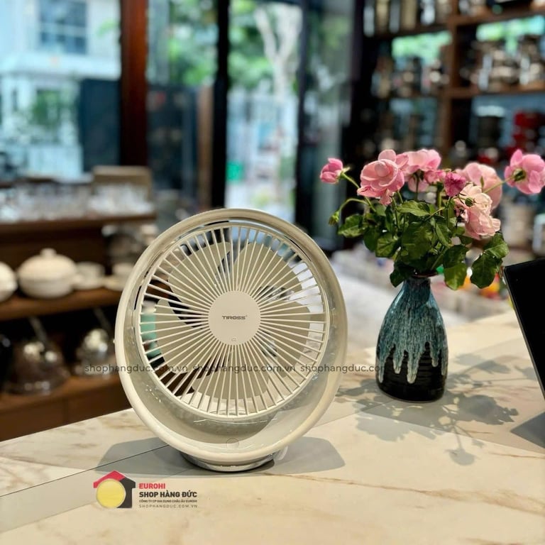 QUẠT SẠC ĐỂ BÀN USB TIROSS TS2282