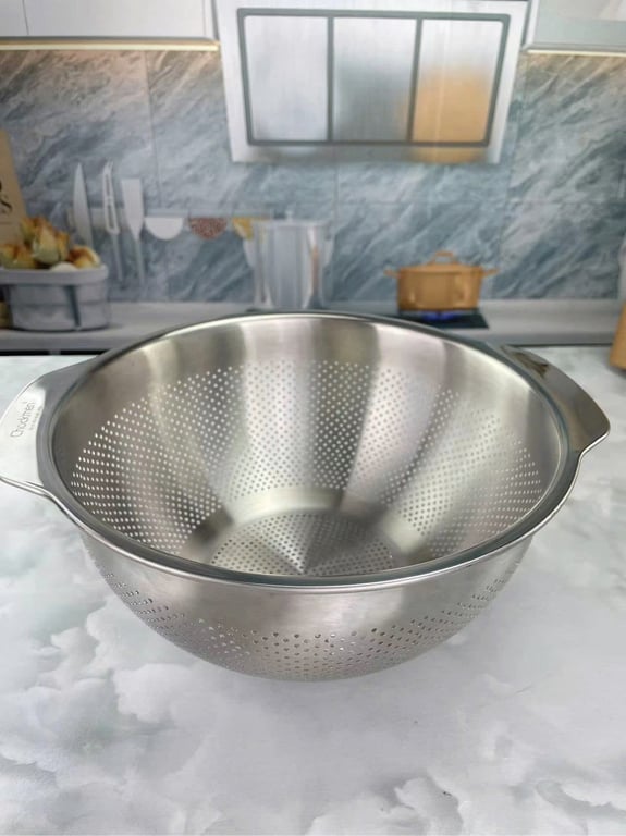 CKM248 - RỔ INOX BẦU CHOCKMEN 25CM