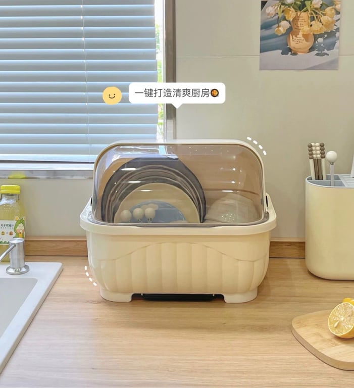 Khay Úp Bát Cốc Chén Đĩa Đũa - Giá úp chén đĩa