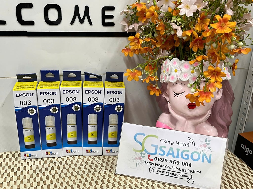Bộ mực in phun epson 003 dùng cho máy epson L3110