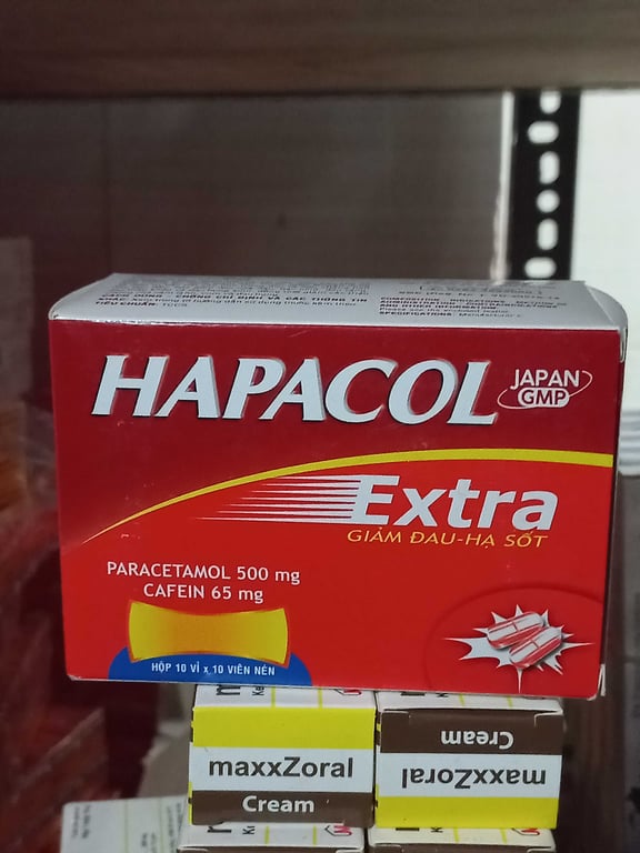 Hapacol extra HẬU GIANG  h/100v