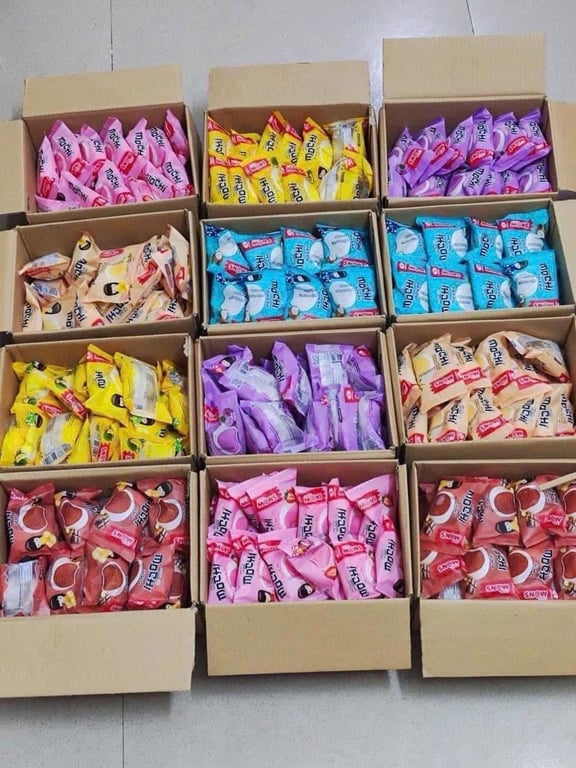 Set 10c Kem mochi Hùng Linh