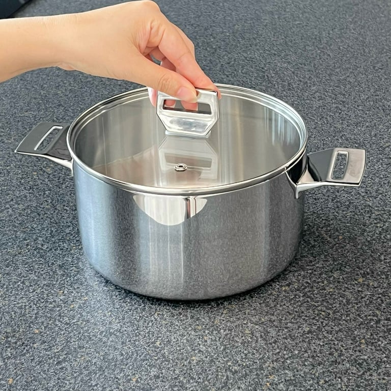 Nồi đúc inox 3 lớp đáy liền Try-Ply Kaiyo Size 18cm - 20cm - 22cm
