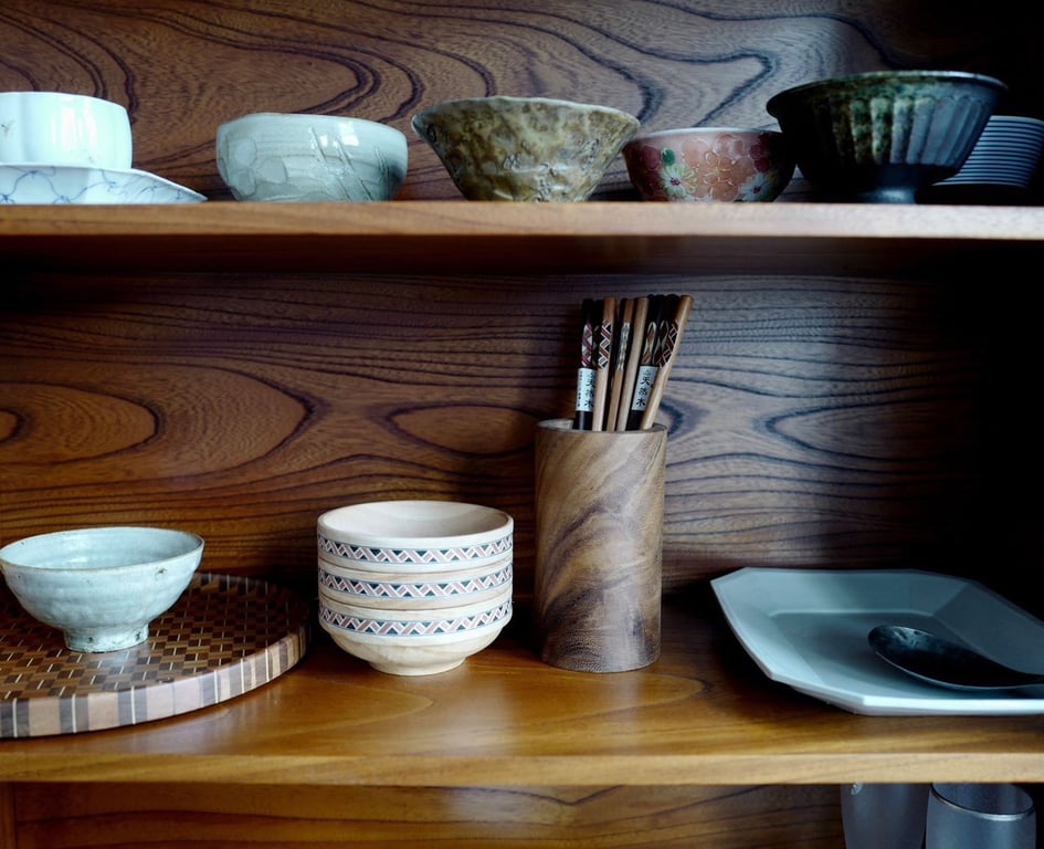 🥢🥢 Set 10 đôi đũa gỗ ÓC CHÓ Nhật Bản