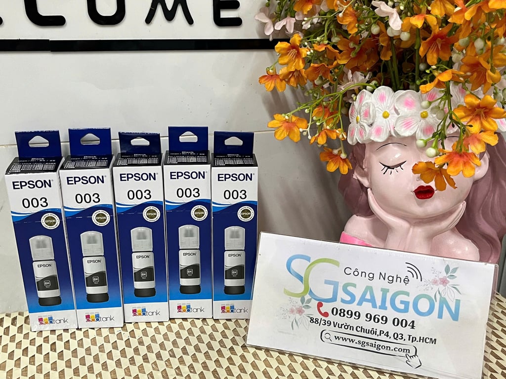 Bộ mực in phun epson 003 dùng cho máy epson L3110