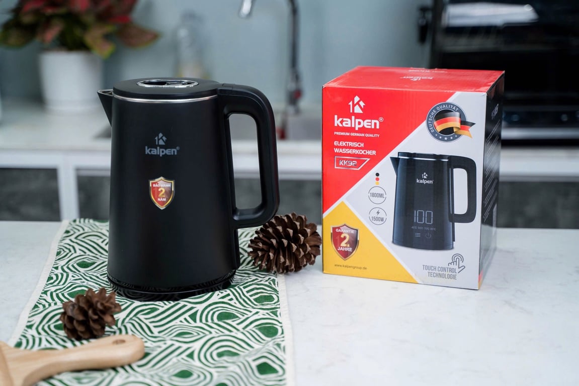 ẤM ĐUN NƯỚC SIÊU TỐC KALPEN KK92 DUNG TÍCH 1,8L