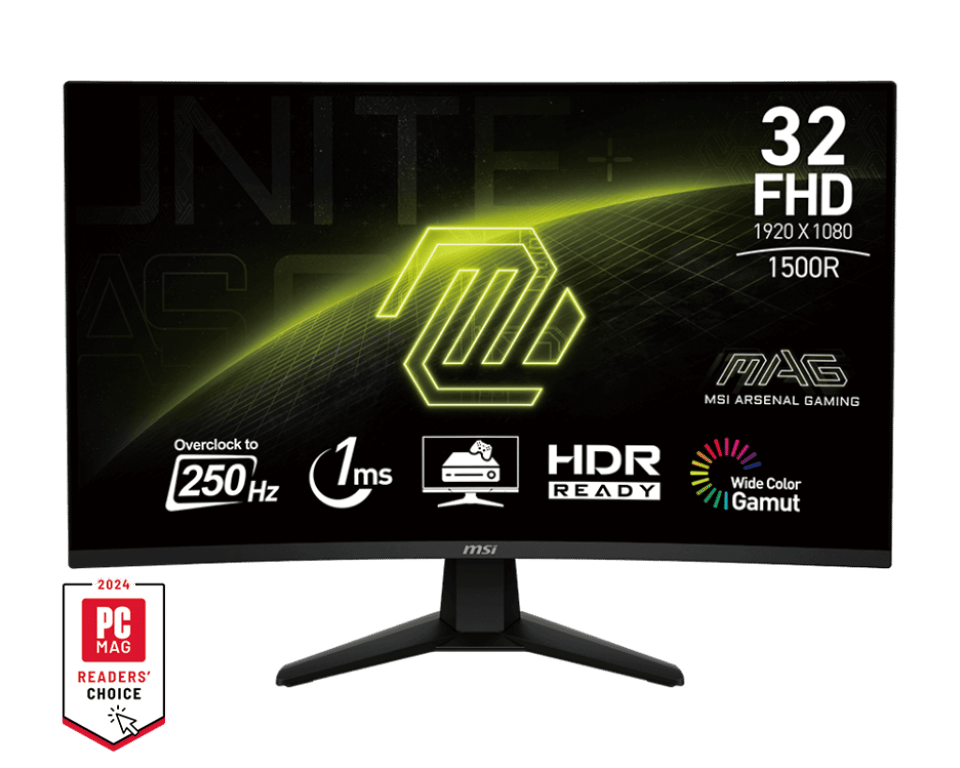 Màn Hình LCD MSI MAG 32C6X (32” | FHD | VA | 250Hz | Cong) (BH 36T)