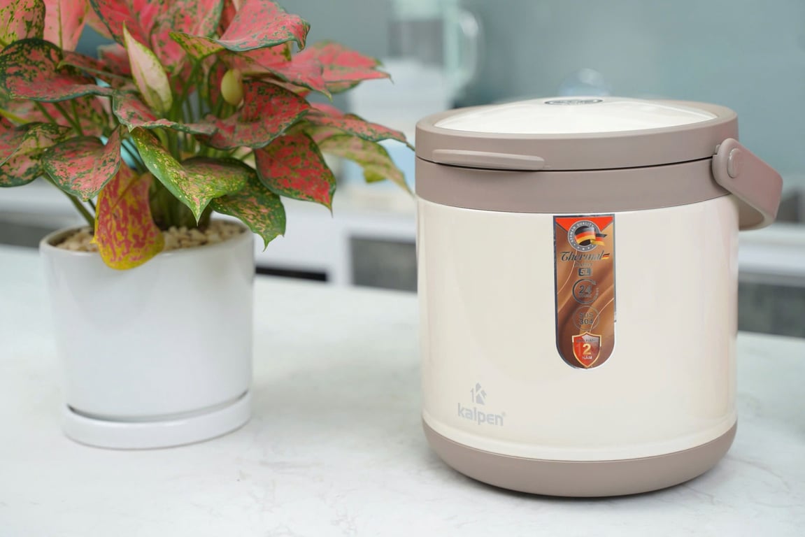 NỒI Ủ CHÂN KHÔNG KALPEN ĐỨC E12 DUNG TÍCH 5L
