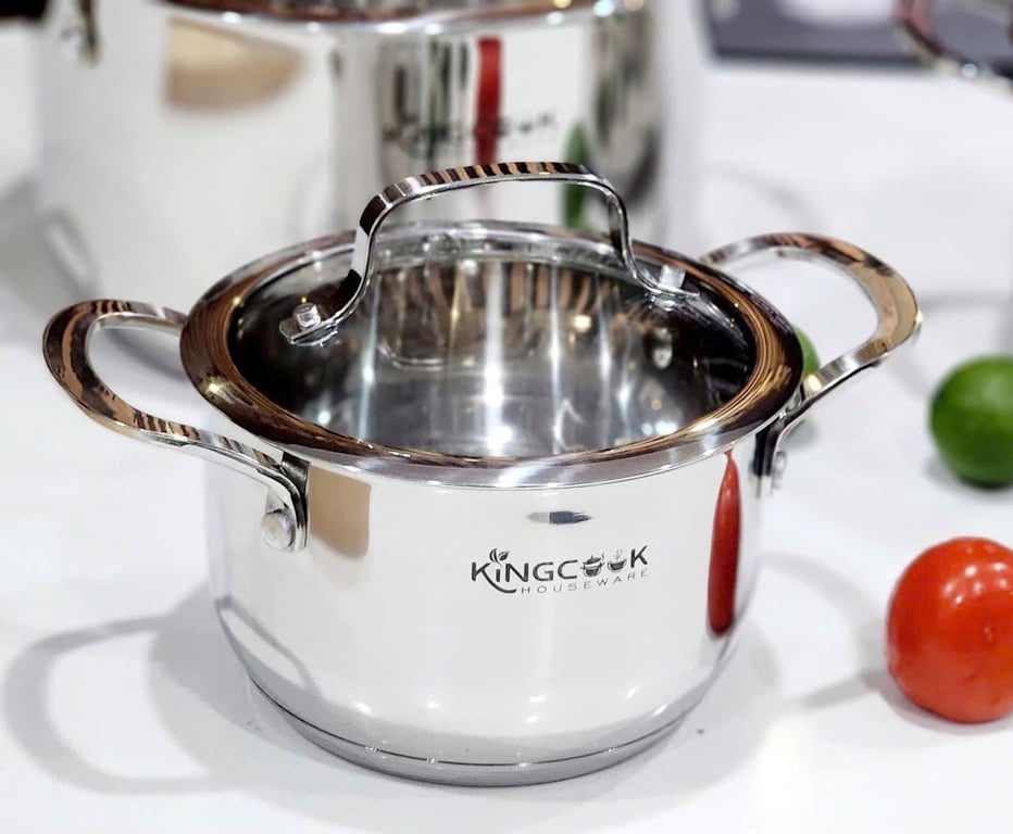 Bộ nồi inox 5 đáy Kingcook