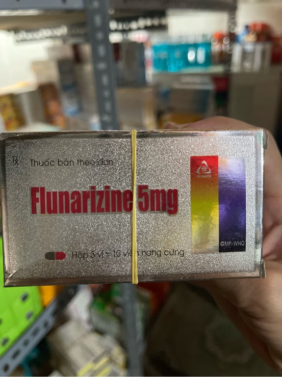 Flunarizin trà vinh h/30v