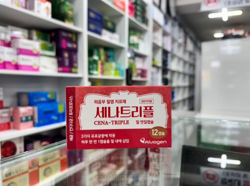 Viên đặt phụ khoa Cena- triple 12 viên mềm
