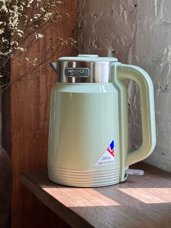 Ấm siêu tốc 2 lớp Cool touch Kaiyo size 2L