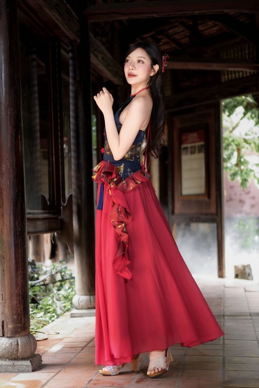 Flexy - Set Yếm Lam Uyên S/M/L/XL