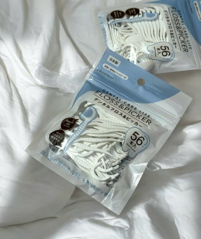 Gói 56 tăm chỉ nha khoa Tagami Nhật Bản
