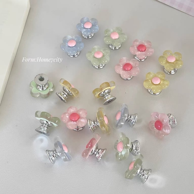 Set 6 nút DÁN NHẤN XẢ NƯỚC BỒN CẦU