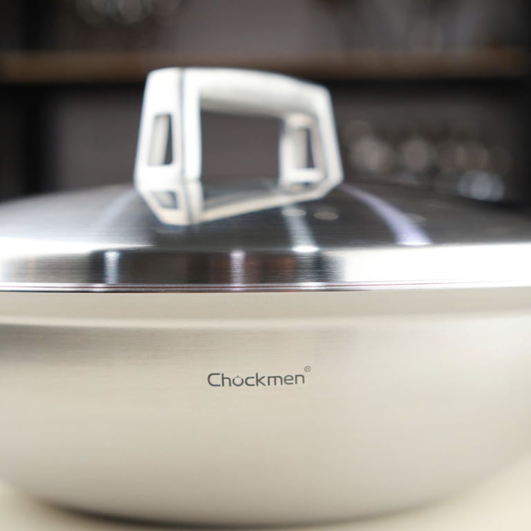 chảo xào sâu lòng 5 lớp kẹp đồng 36cm - C394