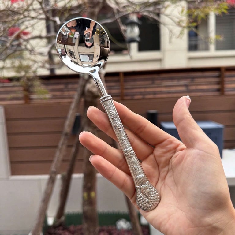 Thìa khổng tước Chockmen 20cm