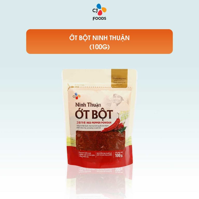 Ớt bột Ninh Thuận CJ - 100g