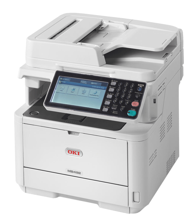 Máy In Laser Trắng Đen Đa Năng OKI MB492DN