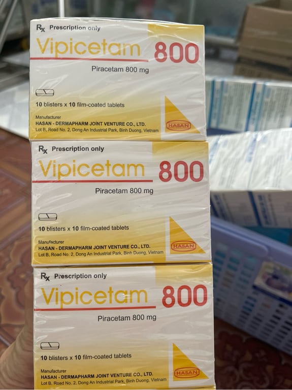 Vipicetam 800 mg hassan h/100v piracetam