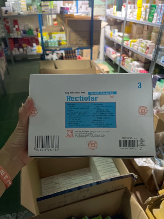 Rectiofar 3ml h/50 cây