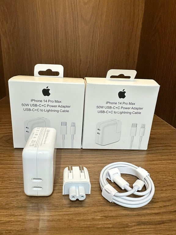 Bộ sạc nhanh 50W cho 14 Pro Max – chuẩn USA