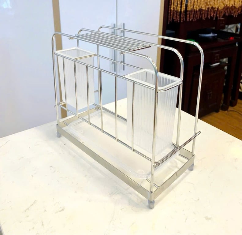 KỆ ĐỂ DAO THỚT DOZZI ĐA NĂNG DZM110 INOX 304