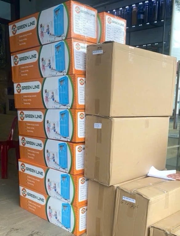 Tủ Sấy Green Line Sấy Khô Quần Áo Nhanh Hơn Với Công Suất 1200W