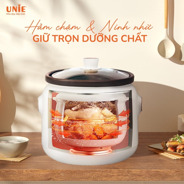 nồi Kho hầm chuyên dụng Unie USC208