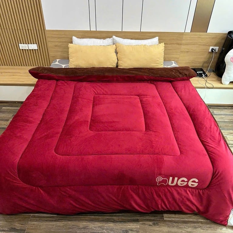 CHĂN LÔNG CỪU UGG MẪU MỚI CHÀO ĐÔNG