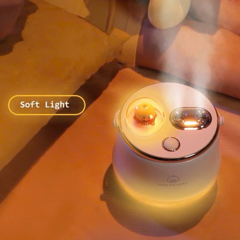 máy xông kèm đèn ngủ