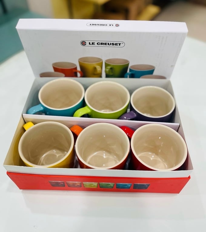 Bộ 6 cốc cầu vồng Le Creuset 350ml