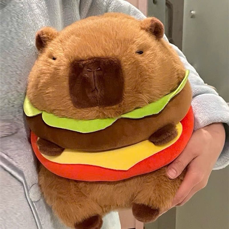 Capybara giao diện hambuger 25cm