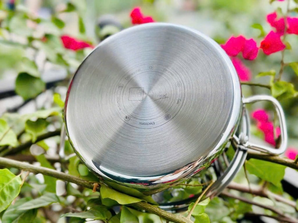 BỘ NỒI FIVESTAR 3 MÓN NẮP KÍNH ĐÁY LIỀN KHỐI INOX 304 CAO CẤP FPB3009