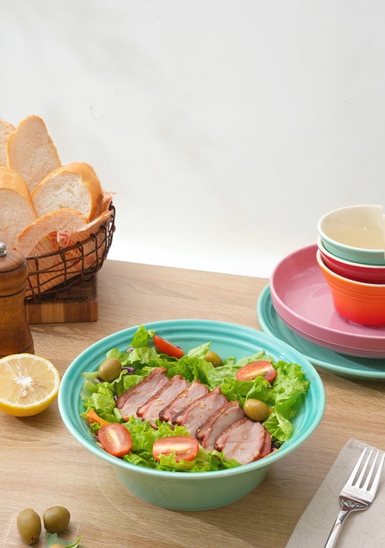 Set 2 bát tô gốm sứ cầu vồng Kaiyo 🌈🌈 Size 20 + 22cm