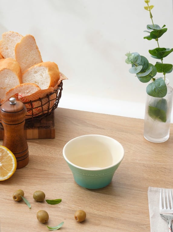 Bộ 6 bát cơm gốm sứ cầu vồng Kaiyo - size 11.4cm (mã KCC-5073)