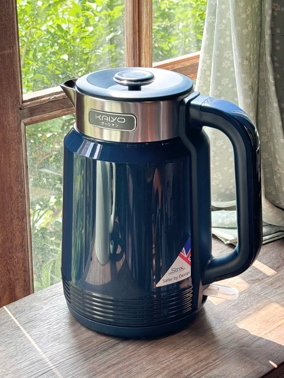 Ấm siêu tốc 2 lớp Cool touch Kaiyo size 2L