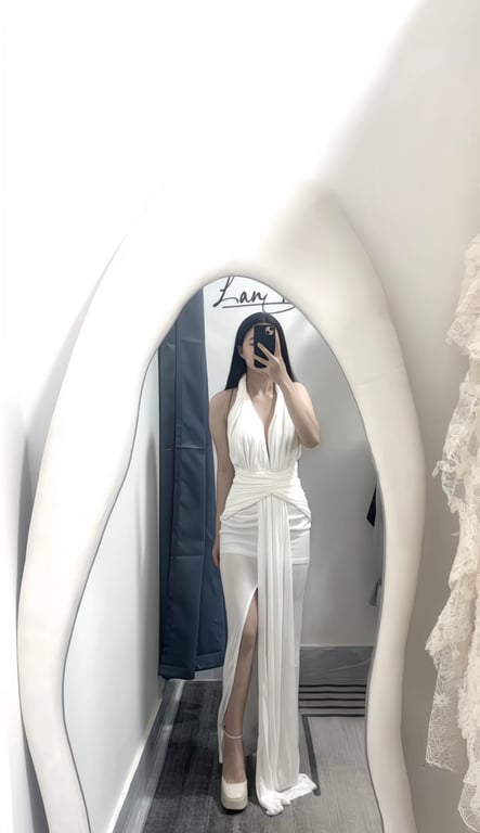 Đầm xẻ ASHYLEY ( size M )