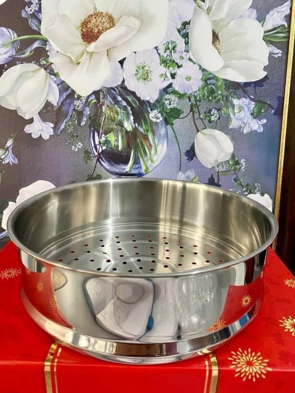 Xửng hấp Kimscook 24cm inox (không kèm nồi) Hàn Quốc