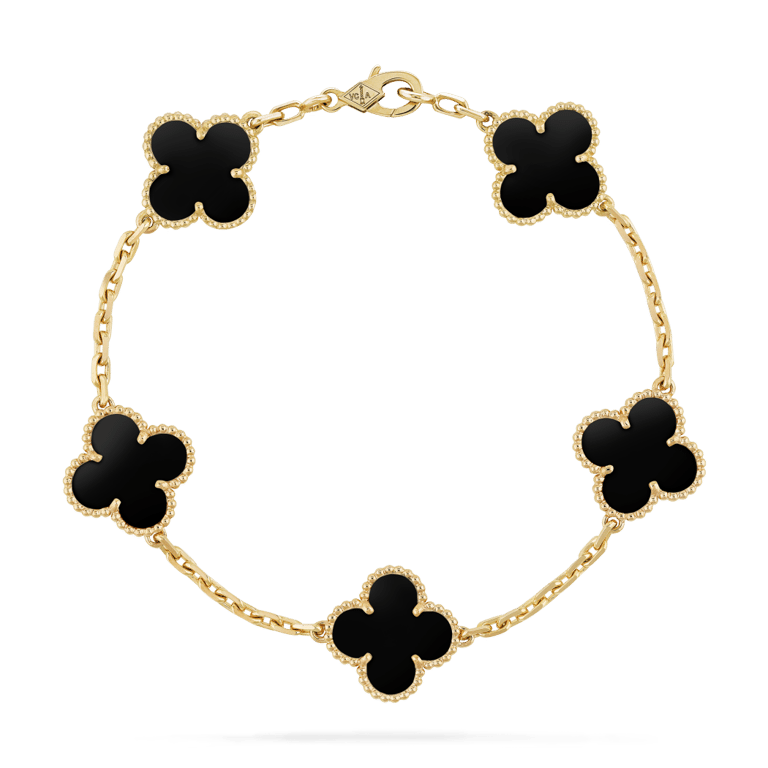 Lắc Vintage Alhambra bracelet 5 motifs
