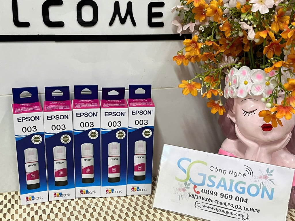 Bộ mực in phun epson 003 dùng cho máy epson L3110