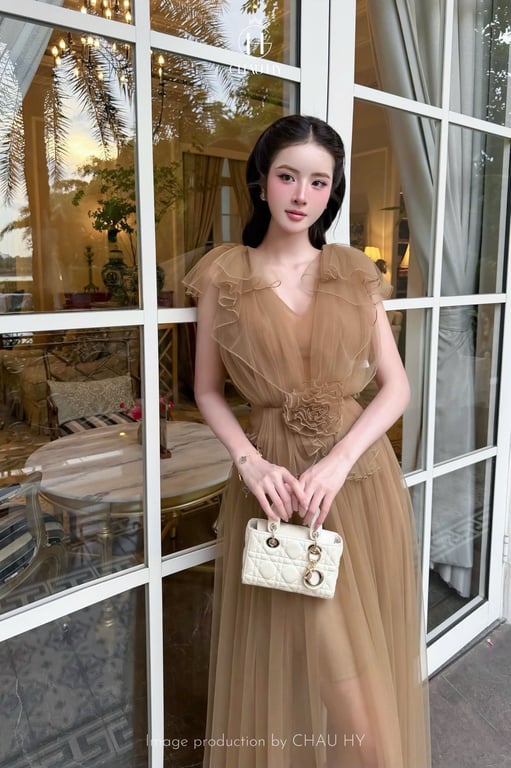Đầm vera brand Châu Hy
