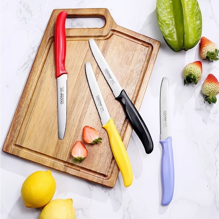 Dao gọt răng cưa GGOMI GG360 Hàn Quốc Dài 22cm