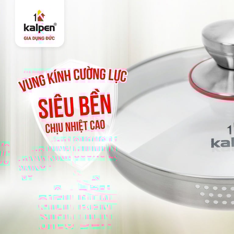 NẮP VUNG KÍNH CƯỜNG LỰC KALPEN size 20-24-26-28
