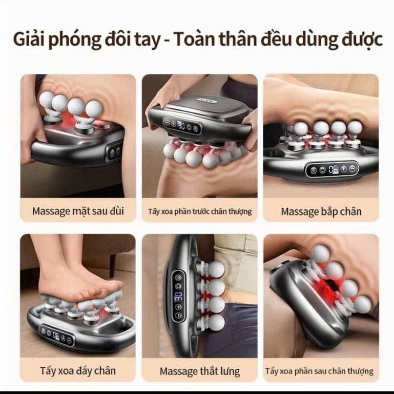 MÁY MASSAGE 16 ĐẦU – CÔNG NGHỆ MỚI NHẤT